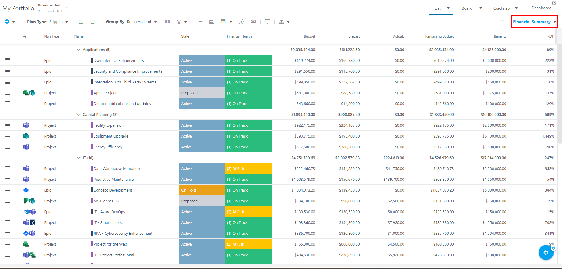 Trial Guide - My Portfolio - Financial Summary View - Feb 24.png