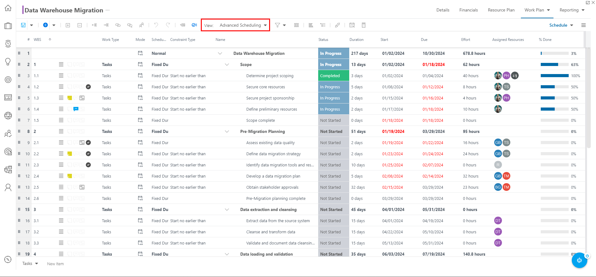 Trial Guide - Manag a Plan - Advanced Scheduling.png