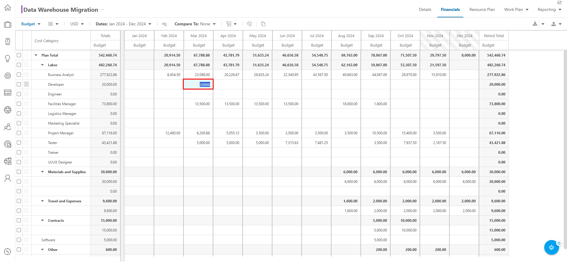 Trial Guide - Manage a Plan - Financial Plan Edit Grid.png