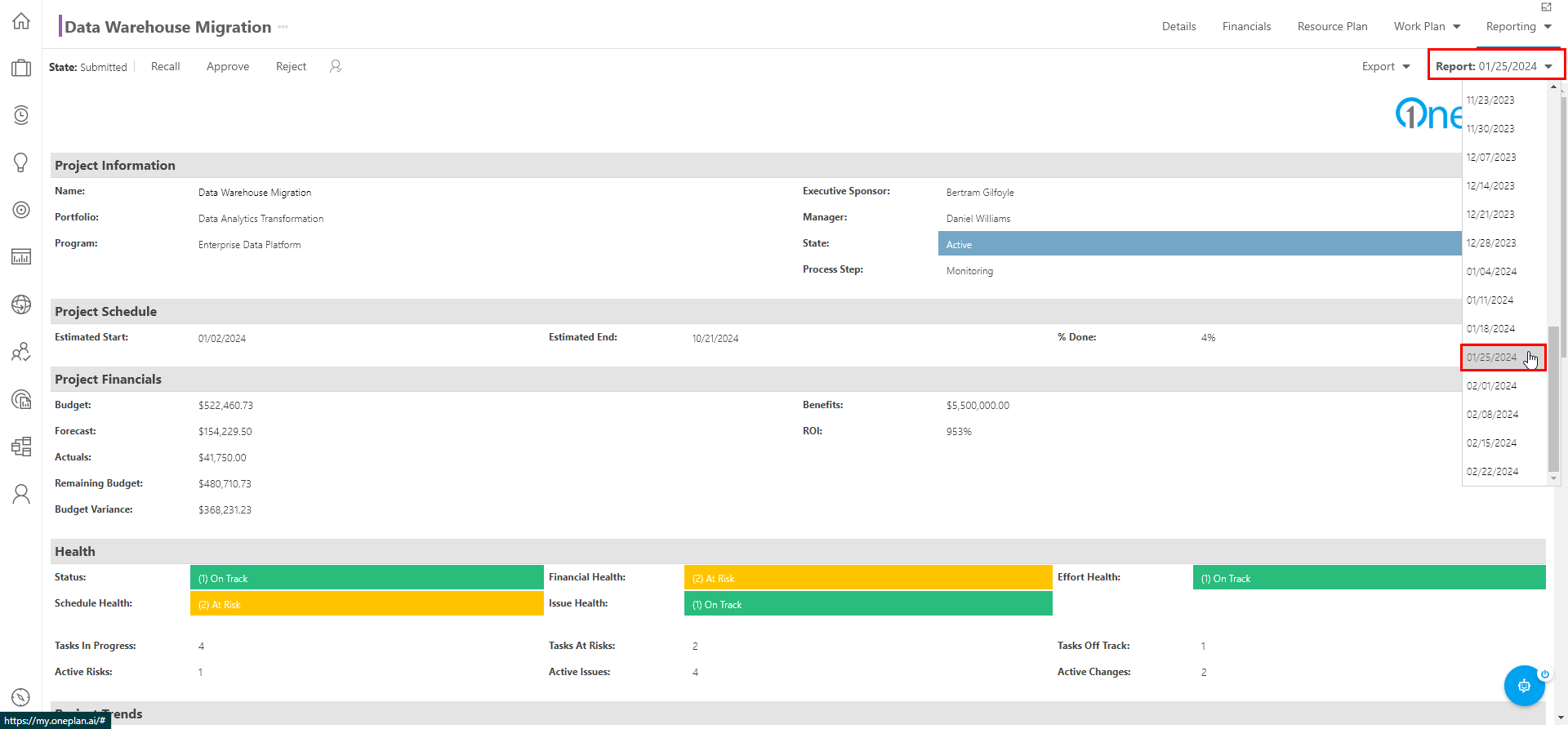 Trial Guide - Manag a Plan - Status Report History.png