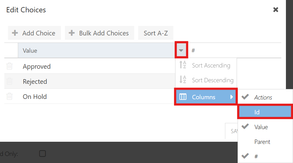 Get_choice_id_value_add_column_to_view.png