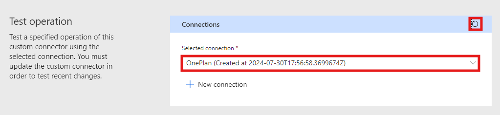Click Refresh and Populate Selected connection.png