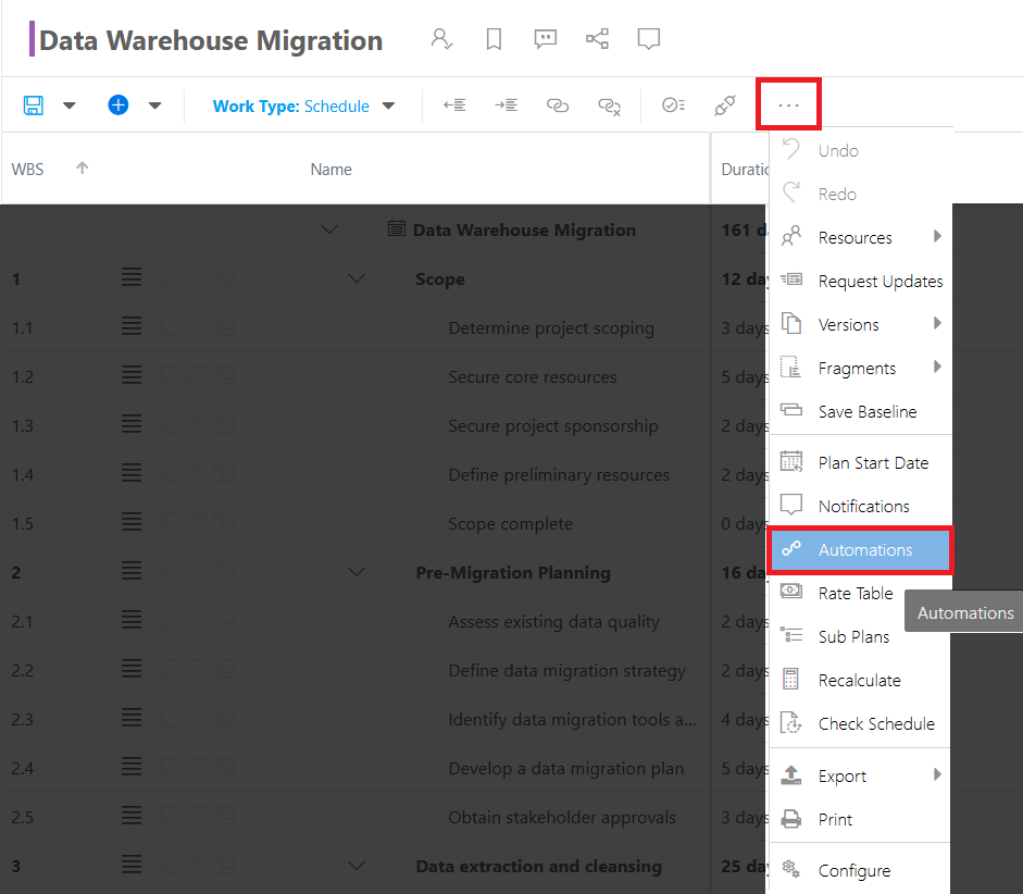 27JAN26_Select Automation to Access Settings.png