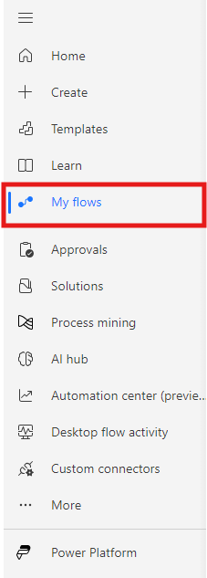 My Flows Power Automate.png
