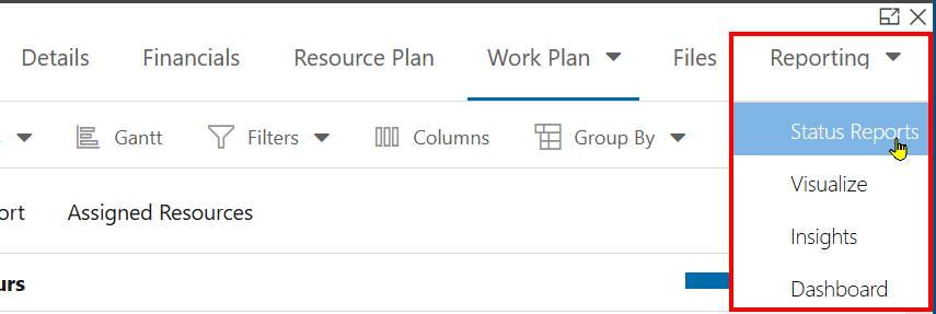Status Report Drop Down.png